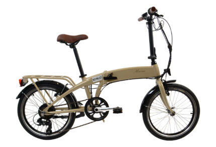 Bicyklet Marcus Electric Folding Bike Ivory Beige 2022