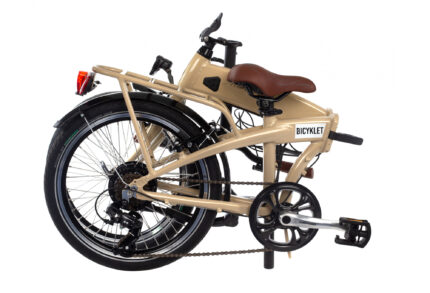 Bicyklet Marcus Electric Folding Bike Ivory Beige 2022