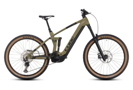 Cube Stereo Hybrid 160 HPC Race 750 27.5 Electric Full Suspension Verde Oliva