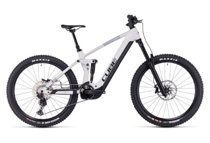 Cube Stereo Hybrid 160 HPC SLX 750 27.5 Electric Full Suspension MTB Shimano Deore/XT 12S 750 Wh 27.5'' Grey 2023