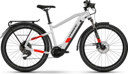 Haibike Trekking 7 i630Wh Grey Red Matt 2021