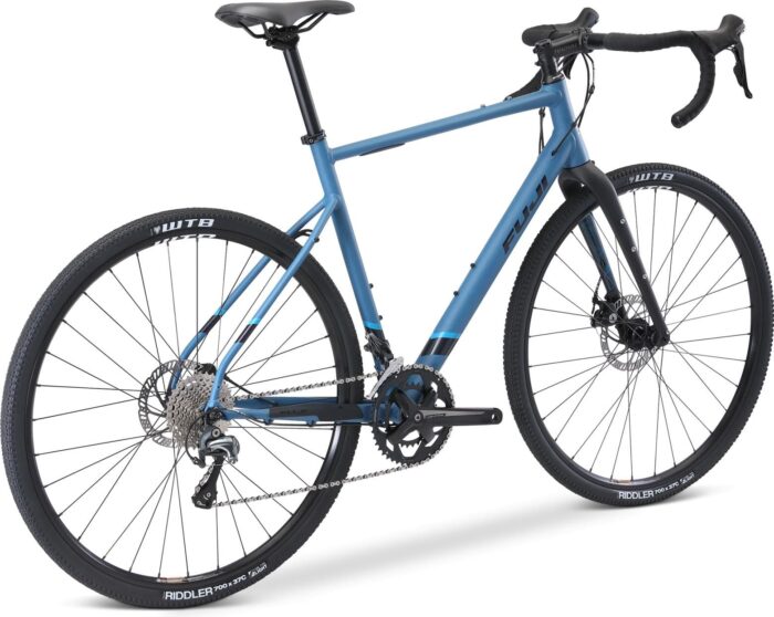 Bicicletta Gravel Fuji Jari 2.1 Blu Jean Mat.3